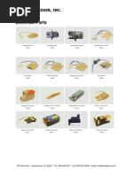 Texturing Parts List