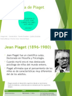 Teoría de Piaget-