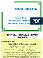 Adab Kepada Ibu Bapa