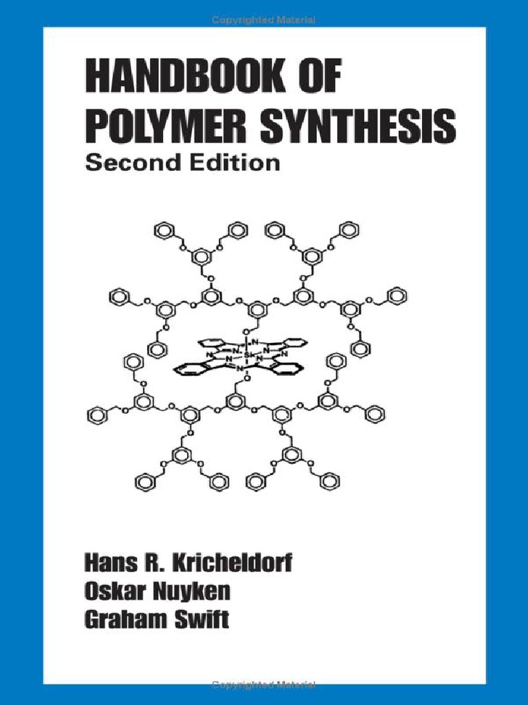 Handbook of Polymer Synthesis | PDF | Polyethylene | Polymerization
