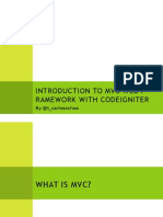 Introduccion A MVC Con Codeigniter