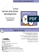 Embedded Linux Kernel and Drivers