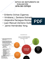 Act. 3 Mapa Cognitivo de Lista de Cotejo (Inst. Eval)