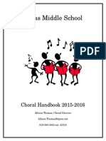 Lms Chorus Handbook 2015-2016