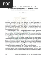Download ABDMADJID AS IJTIHAD DAN RELEVANSINYA DALAM PEMBAHARUAN PEMIKIRAN HUKUM ISLAM STUDI ATAS PEMIKIRAN YUSUF AL-QARADAWIpdf by amel SN275543456 doc pdf