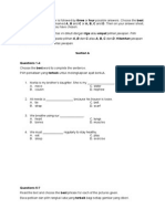 Soalan Ujian Akhir Tahun Bi T5-Paper 1