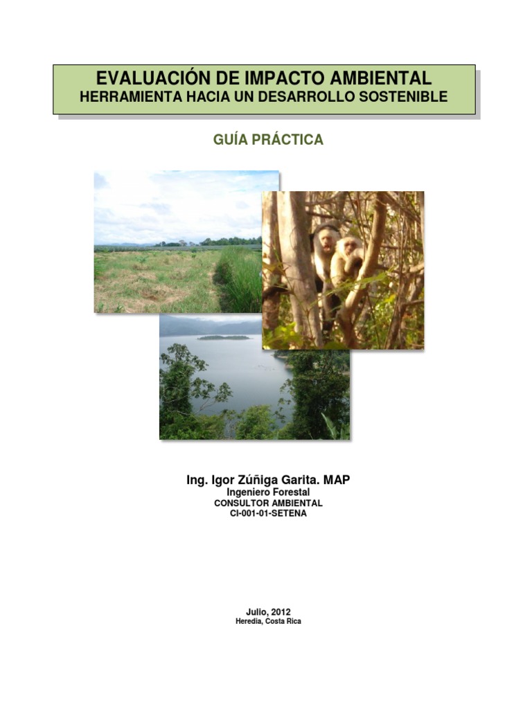 Gua Curso Eia PDF | PDF | Evaluación de impacto ambiental | Degradación ...