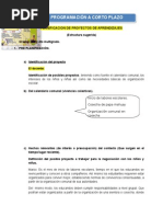 Proyectos de Aprendizaje Marzo