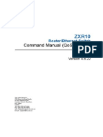 ZTE ZXR10 M6000 WRED - Taildrop QoS Volume
