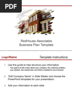 RHA Business RHAPlan Submission Template