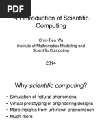 An Introduction of Scientific Computing