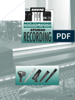 Audio Shure Mihone Techniques For Music Studio Recording
