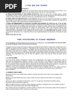 Disciplina FIilhos