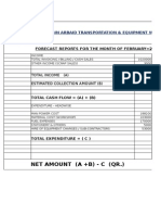 Net Amount (A +B) - C (QR.) : Bin Arbaid Transportation & Equipment W.L.L