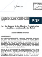 Ley Del Técnico Asistencial original-2003-CEN-CONTAP 