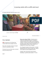 A Migrant Worker's Journey Ends With A Coffin - CNN PDF