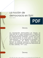 La Noción de Democracia en FpN