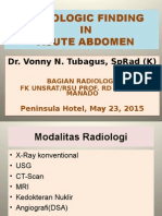 RADIOLOGI IMAGING ACUTE ABDOMEN