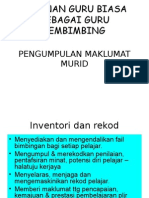 Peranan Guru Biasa Sebagai Guru Pembimbing