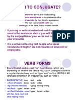 Verb Forms and Tenses