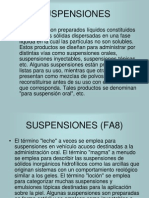 SUSPENSIONES 