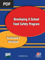 Developing a School Food Safety Program Participants' Work Book