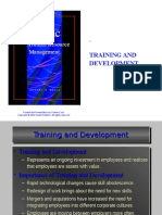 Training and Development 