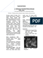 Abdominal Pregnancy After Hysterectomy