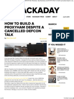 How To Build A ProxyHam