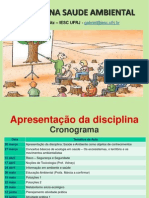 Aula 1 Saúde e Ambiente Objetos de Conhecimento