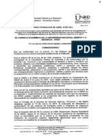 Sec - Acuerdo CA - 2012 N 3
