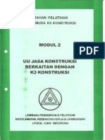 UU Jasa Konstruksi Berkaitan Dengan K3 Konstruksi (SMK3)