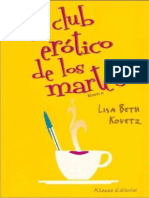 Lisa Beth Kovetz - El Club Erotico de Los Martes