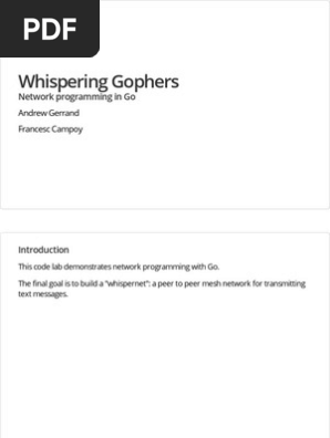 4053 - Whispering Gophers