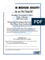 Columbia Medical Society: Join Us For Lunch!