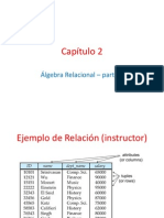 Álgebra Relacional