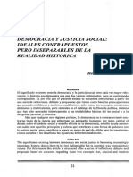 Democracia-justicia e.p., No. 23, Revista de Las Especialidades de c.p. y a.p. Unam:Fcpys, Enero-Abril, 2000