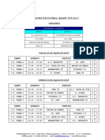 Resultados Torneo Futbol Base Afac (Segunda jornada)