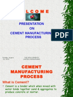 Cement Manufacturing Process