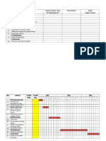 Jadual Perancangan Projek