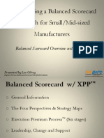 Implementing A Balanced Scorecard Approach For Manufacturers - Gilroy