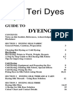 Dyeing Guide Silk