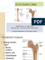 Tri Ariyani (03010270) Osteosarcoma