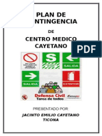 Plan de Seguridad Centro Medico Cayetano