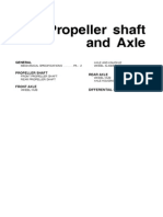 Propeller Shaft and Axle PDF