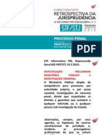 901retrospectiva 20151STF e STJMaterialP Penal