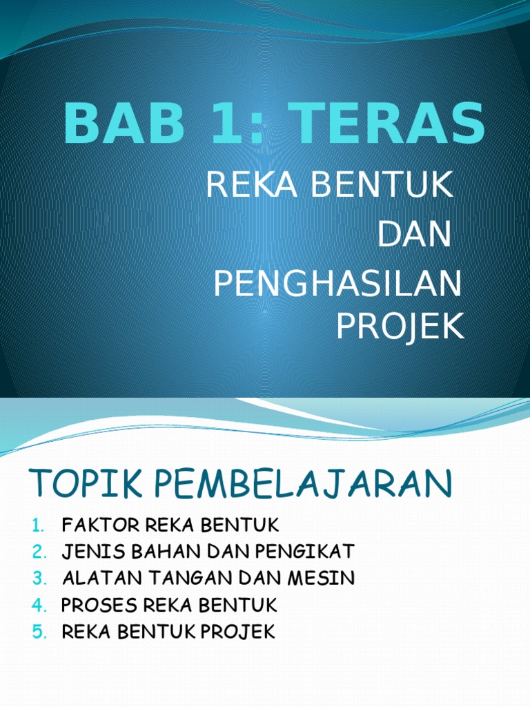 Bab 1RBT Form 2  PDF