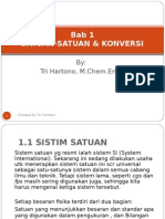 BAB 1 Satuan-Satuan Dan Konversi