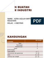 Bahan Buatan Dalam Industri