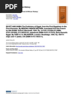 EGYPT and NUBIA The Prehistory of Egypt, From The First Egyptians To The First Pharaohs. by BÉATRIX MIDANTREYNES